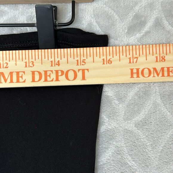 Chelsea &Theodore 2-in-1 Ruffle Dress Skirt Large Black Tier Boho Whimsigoth Emo - Picture 6 of 10